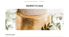 Desktop Screenshot of morfeyscake.com
